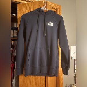women’s navy north face hoodie